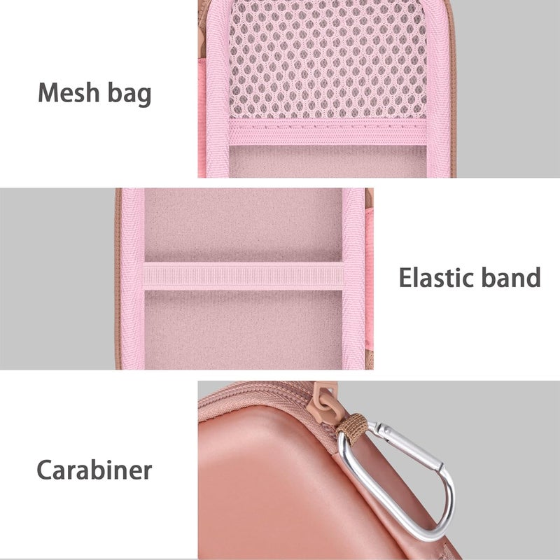 Baval Hard Carrying Travel Case for PLAUD Note/Note Pro AI Voice Recorder,Compatible with Digital Recorder and Magnetic Protective Case(Rose Gold) - Image 5